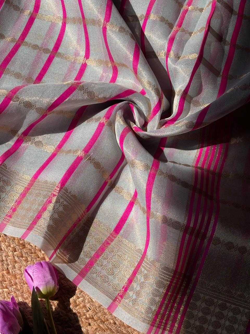 YNF Wholesale Tissue Designer Sarees KESH592 Aavya | Surat Manufacturer