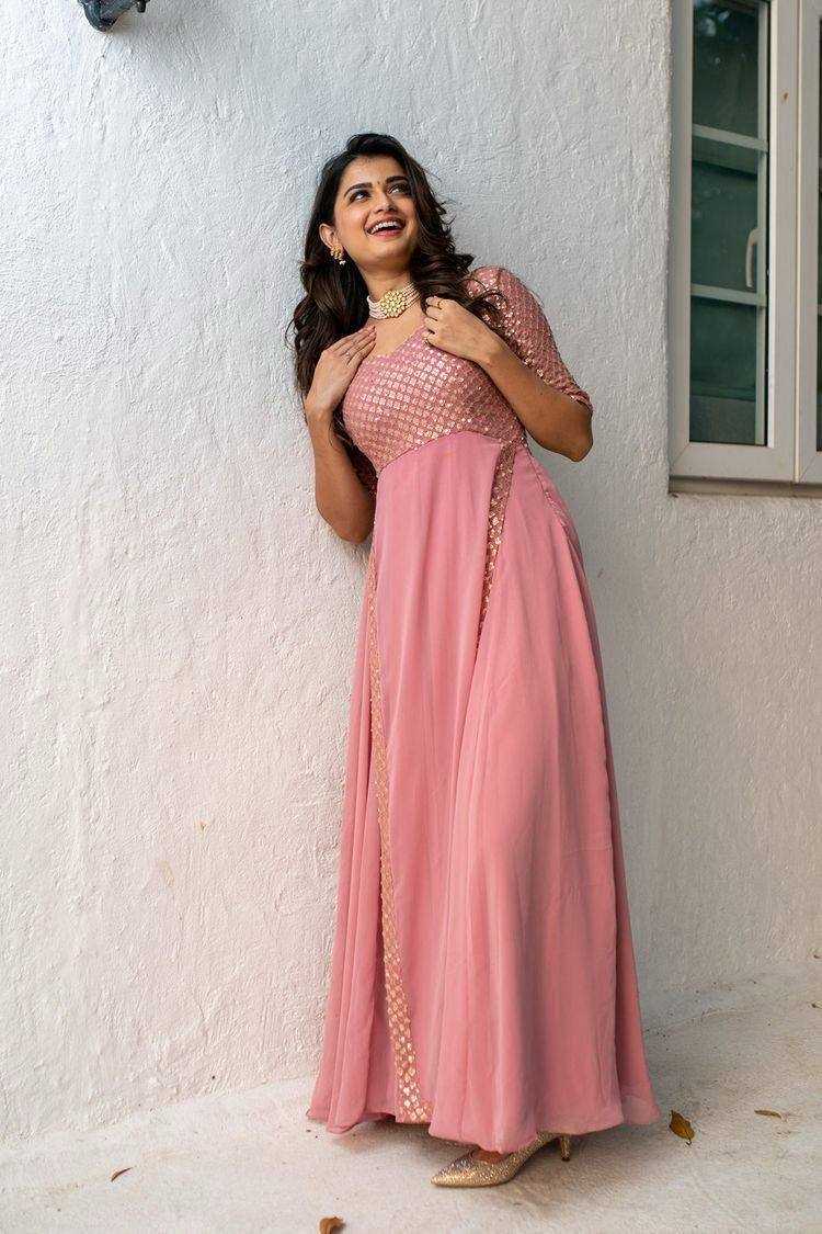 YNF Wholesale Faux Georgette Embroidery Gowns KESH599 Bhargavi | Surat Manufacturer