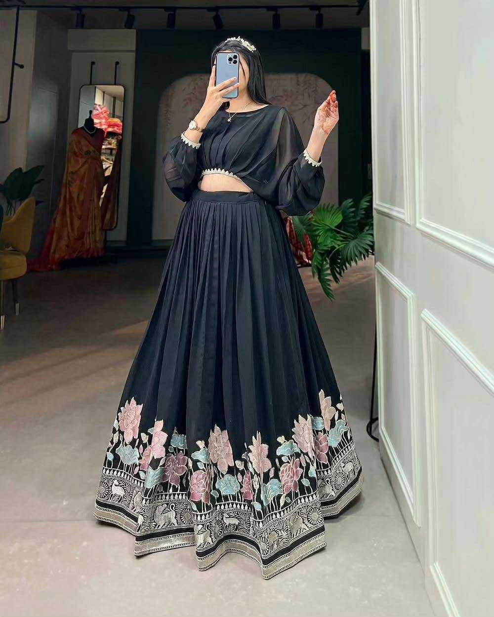 YNF Wholesale Faux Georgette Designer Lehenga KESH599 | Surat Manufacturer