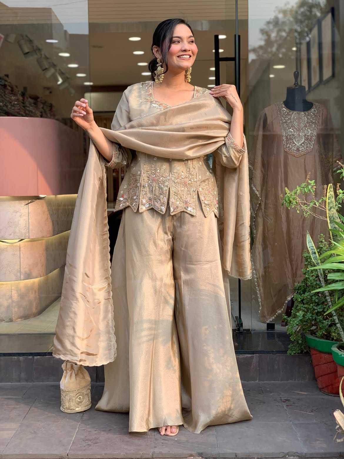 YNF Wholesale Simar Silk Sharara Salwar Suits KESH602 Festive | Surat Manufacturer