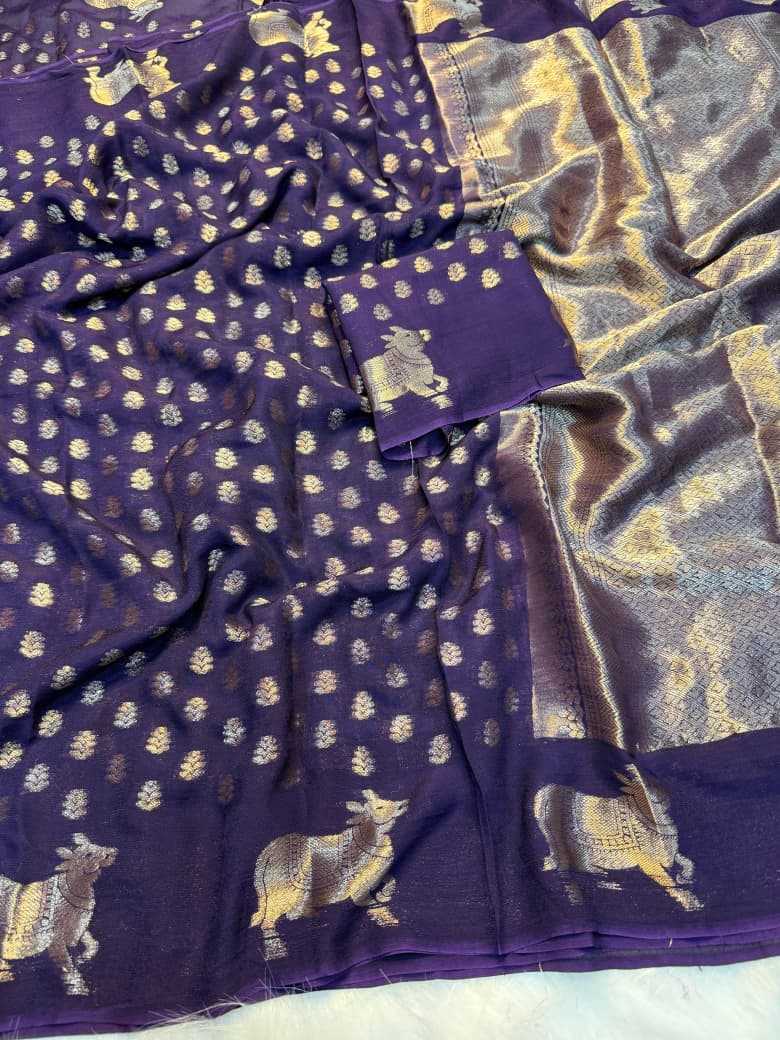 YNF Wholesale Crepe Silk Designer Silk Sarees KESH604 Amaira | Surat Manufacturer