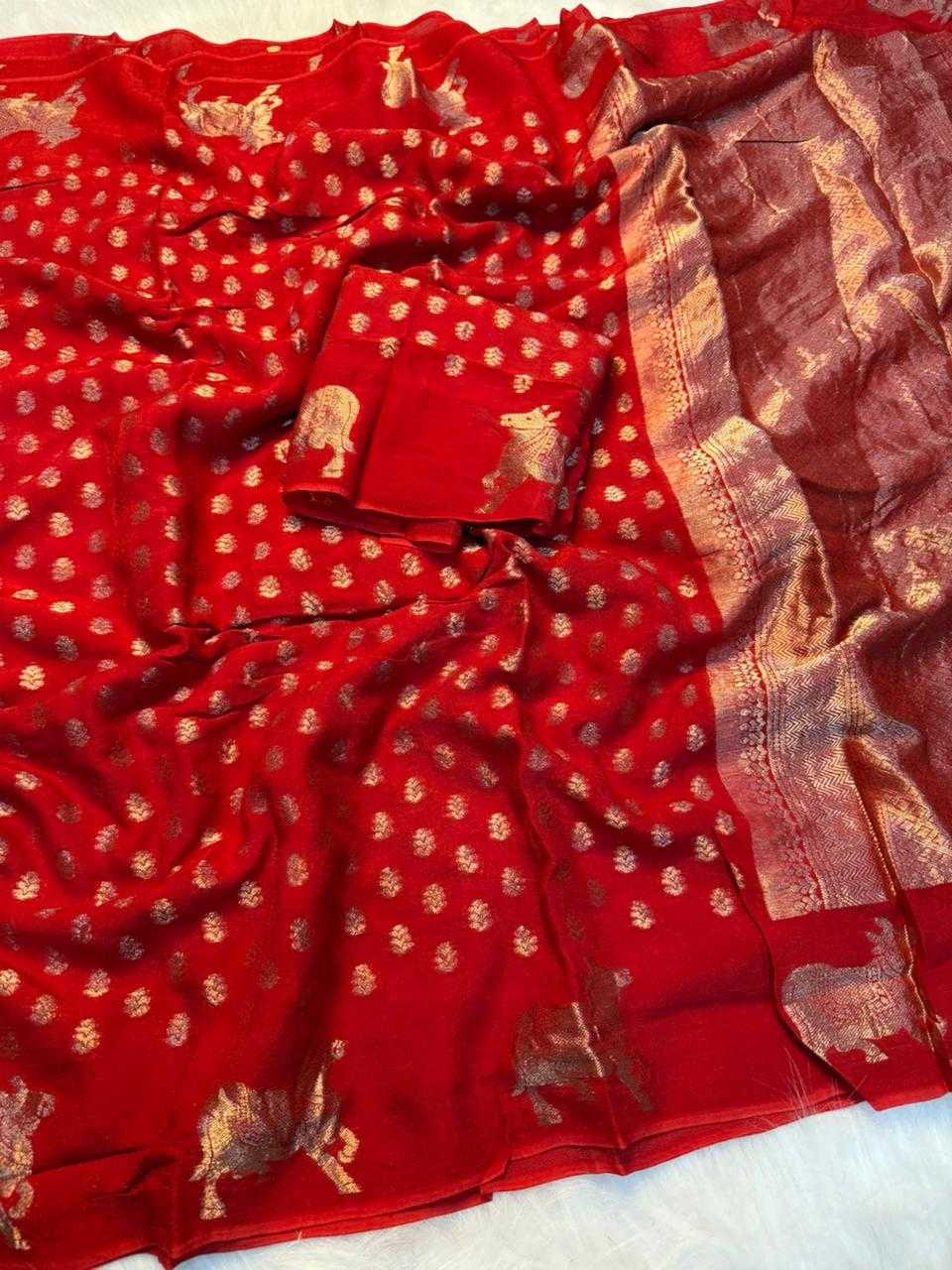 YNF Wholesale Crepe Silk Designer Silk Sarees KESH604 Amaira | Surat Manufacturer