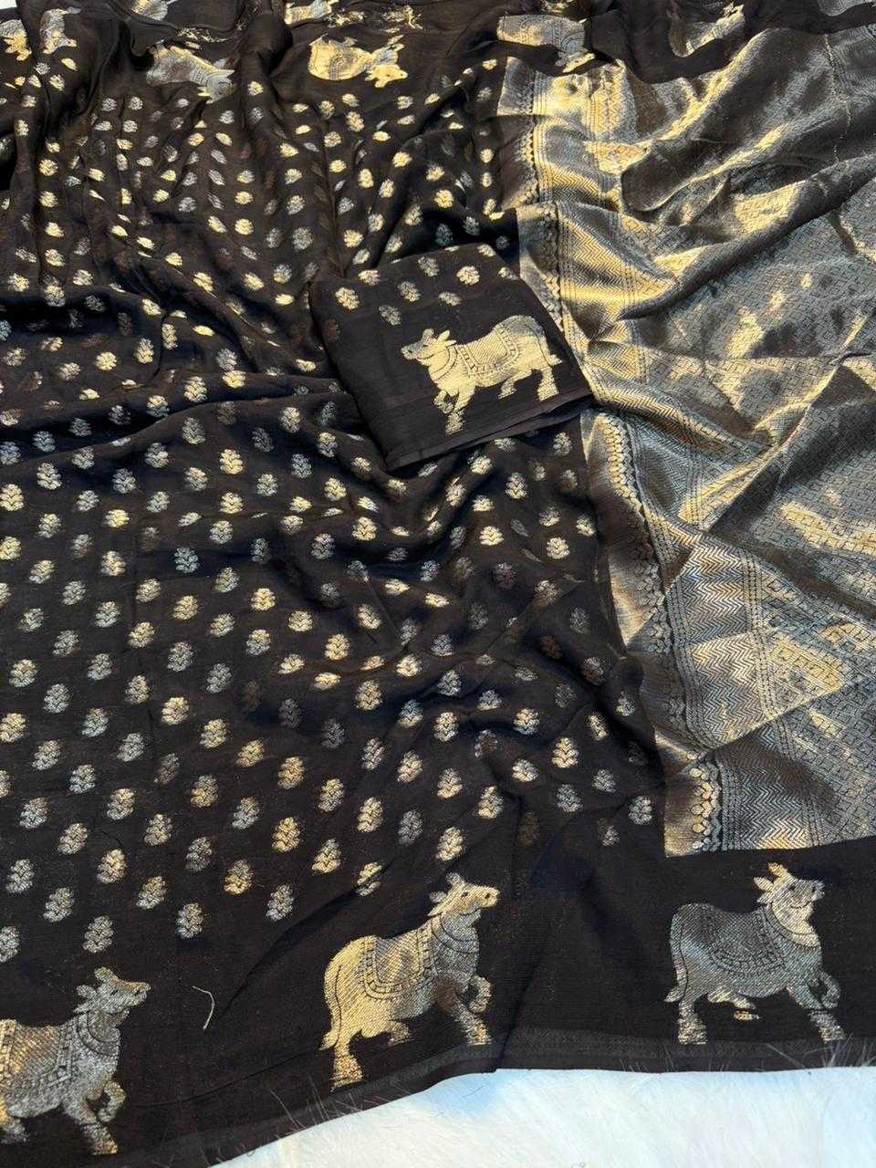 YNF Wholesale Crepe Silk Designer Silk Sarees KESH604 Amaira | Surat Manufacturer