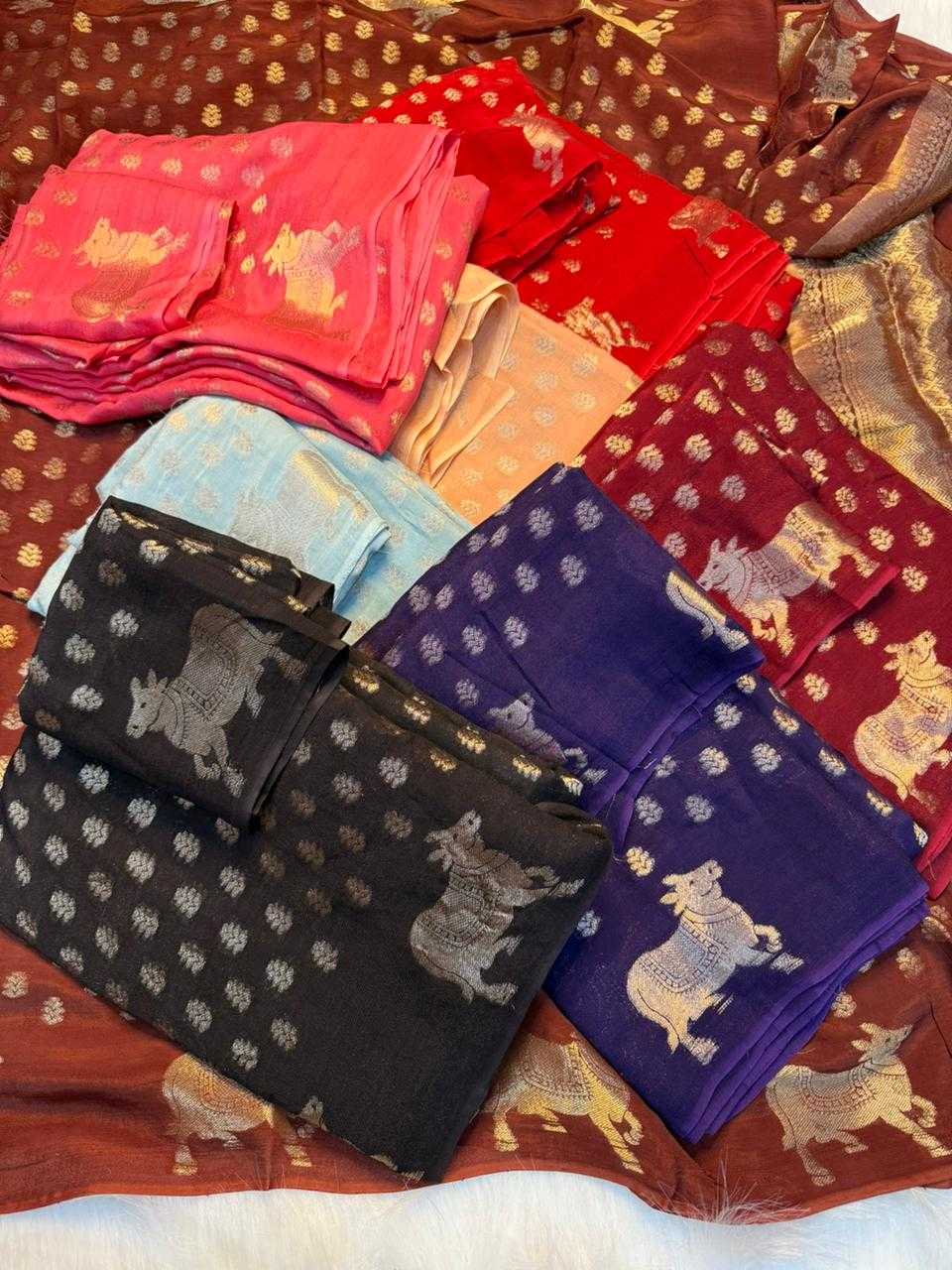 YNF Wholesale Crepe Silk Designer Silk Sarees KESH604 Amaira | Surat Manufacturer