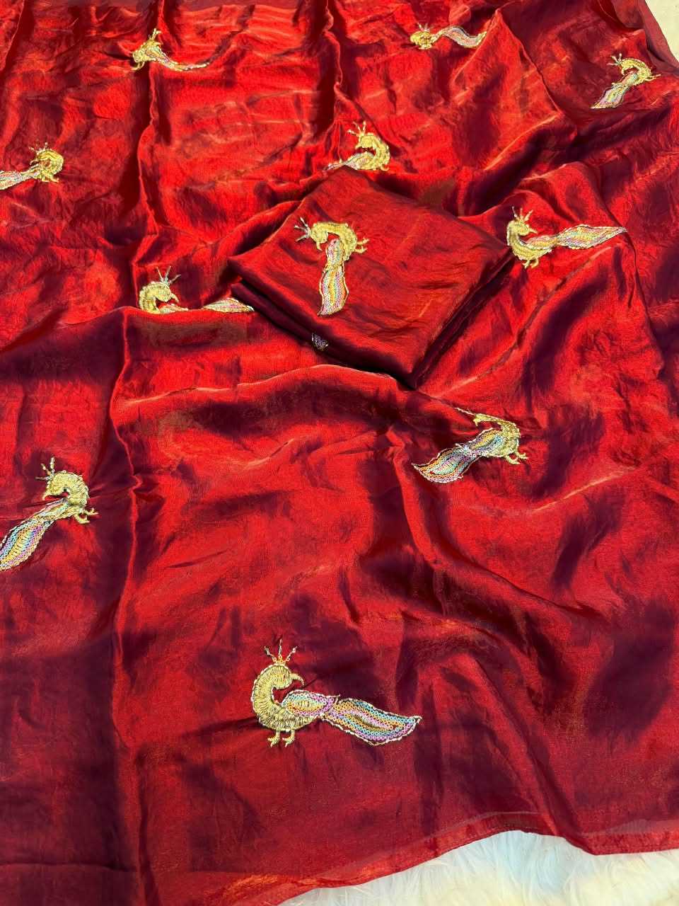 YNF Wholesale Satin Designer Sarees KESH604 Brinda | Surat Manufacturer