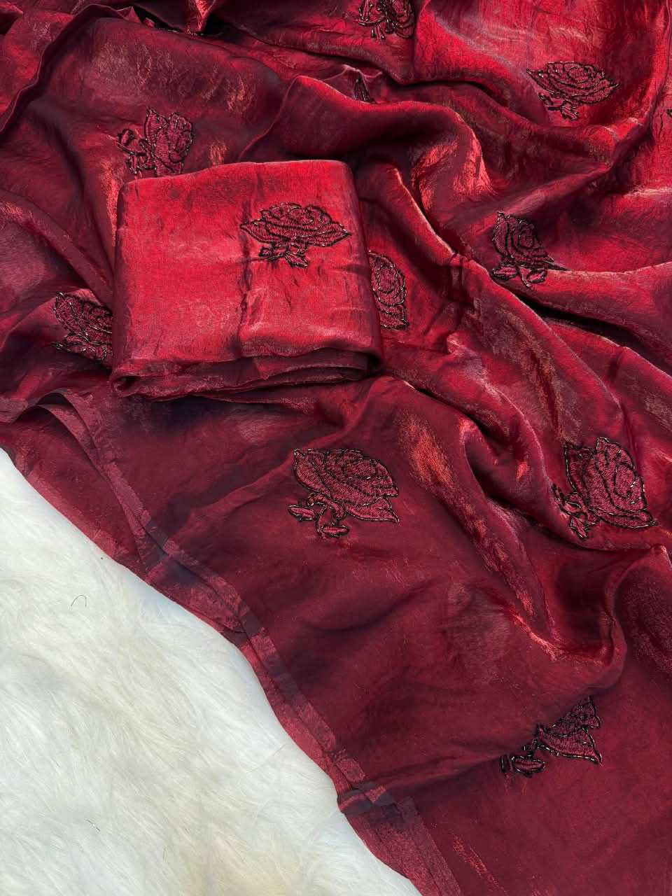 YNF Wholesale Space Silk Designer Silk Sarees KESH604 Khushi | Surat Manufacturer