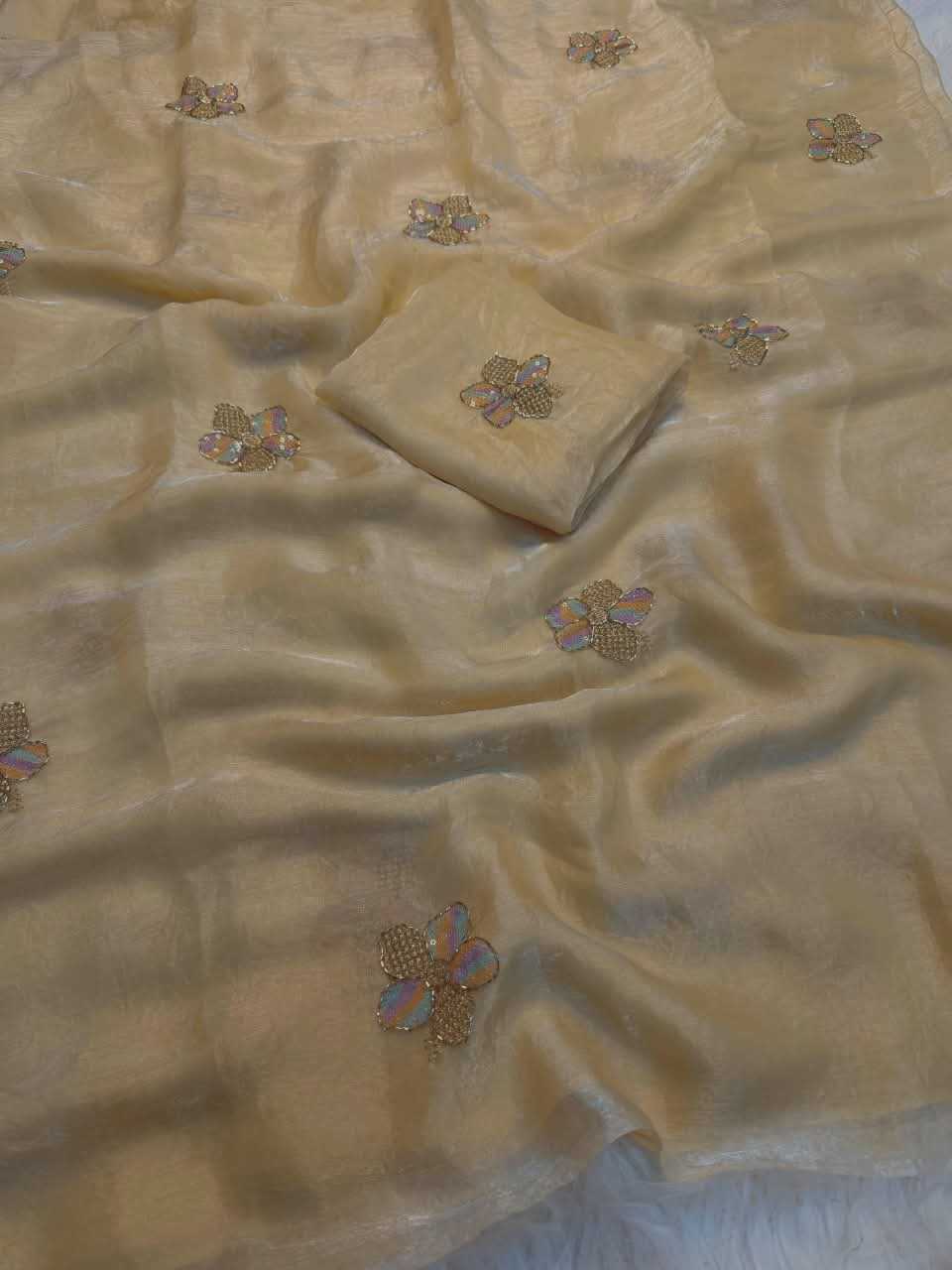YNF Wholesale Satin Designer Sarees KESH604 Peacock | Surat Manufacturer
