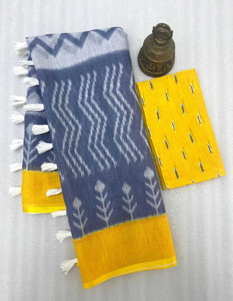 YNF Wholesale Linen Designer Sarees KESH605 454 | Surat Manufacturer