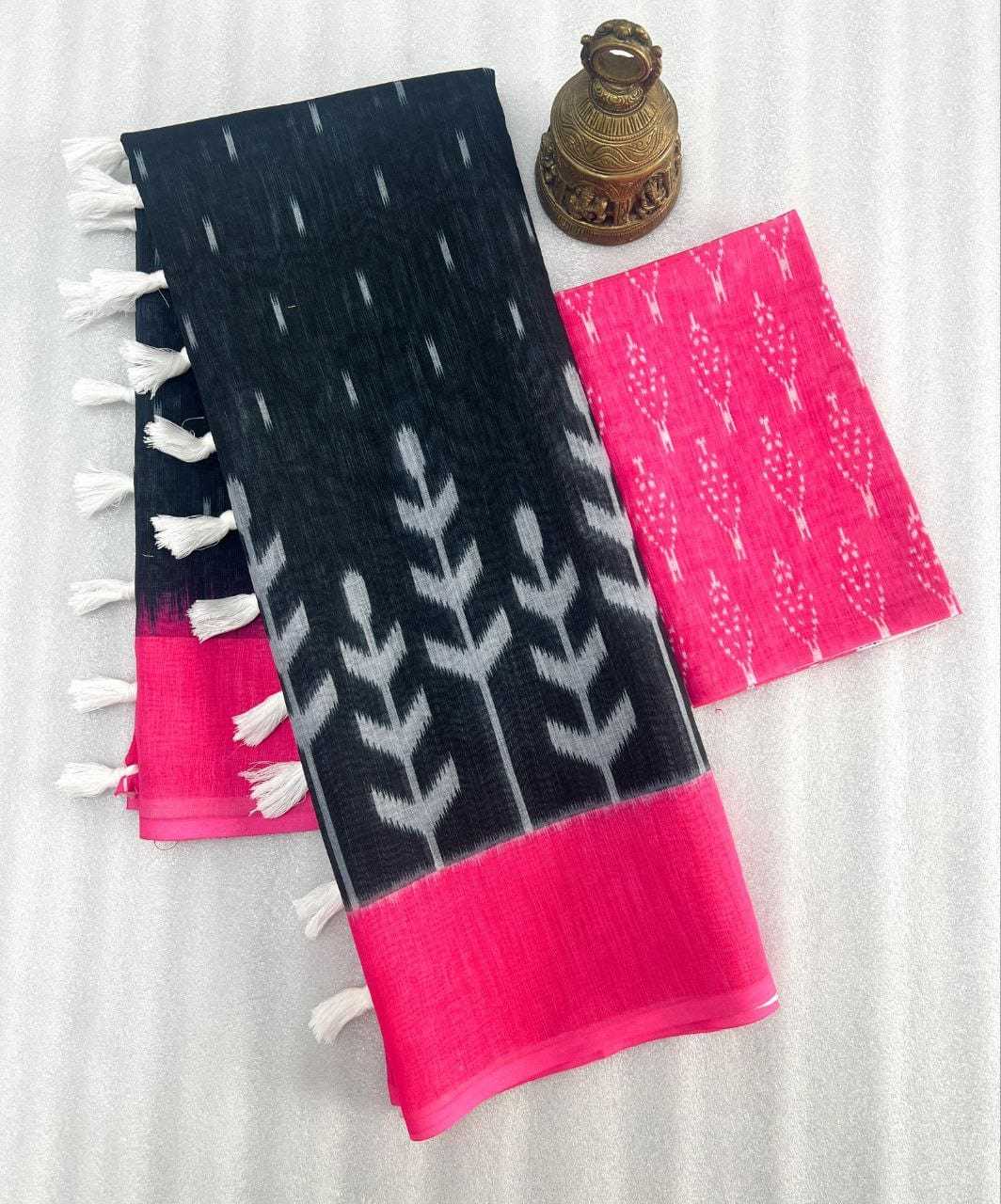 YNF Wholesale Linen Designer Sarees KESH605 454 | Surat Manufacturer