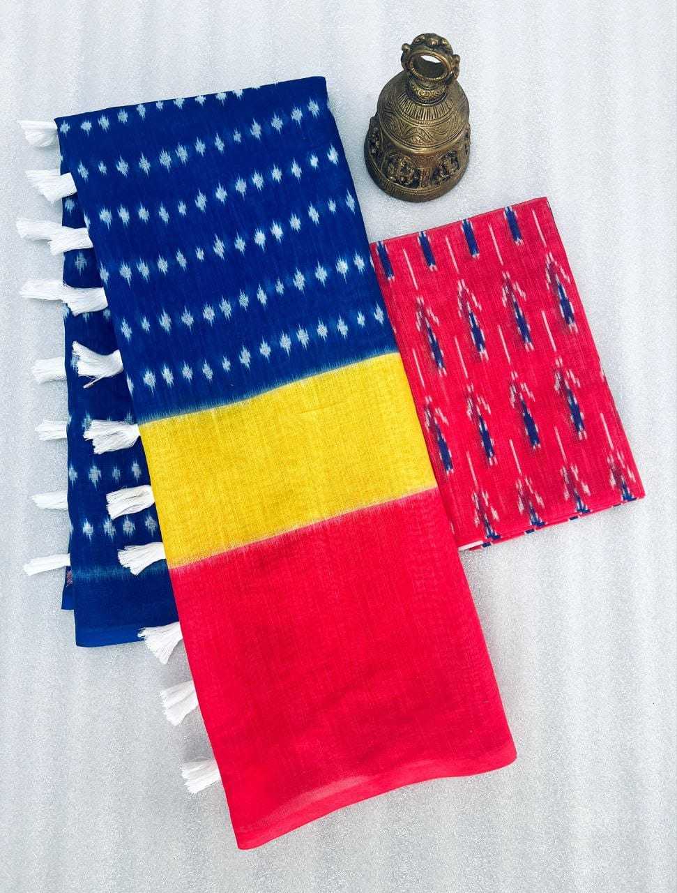 YNF Wholesale Linen Designer Sarees KESH605 454 | Surat Manufacturer