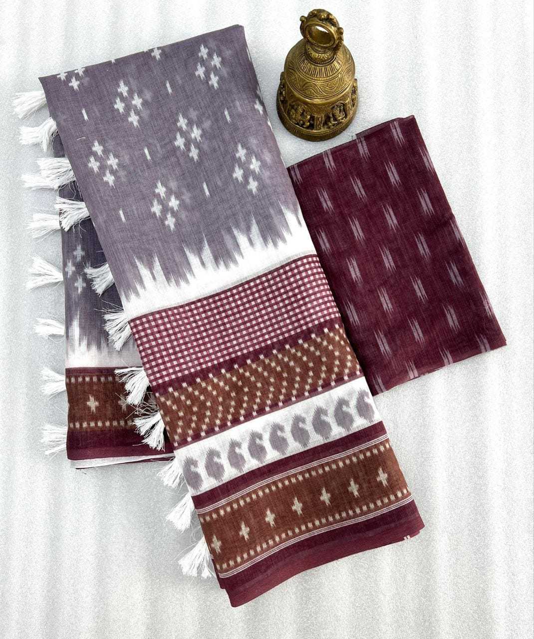 YNF Wholesale Linen Designer Sarees KESH605 454 | Surat Manufacturer