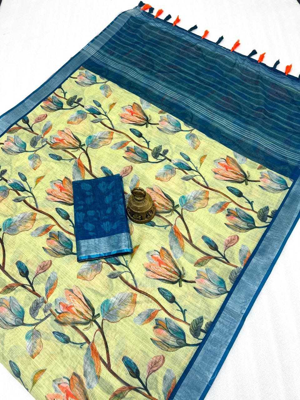 YNF Wholesale Linen Designer Sarees KESH605 465 | Surat Manufacturer