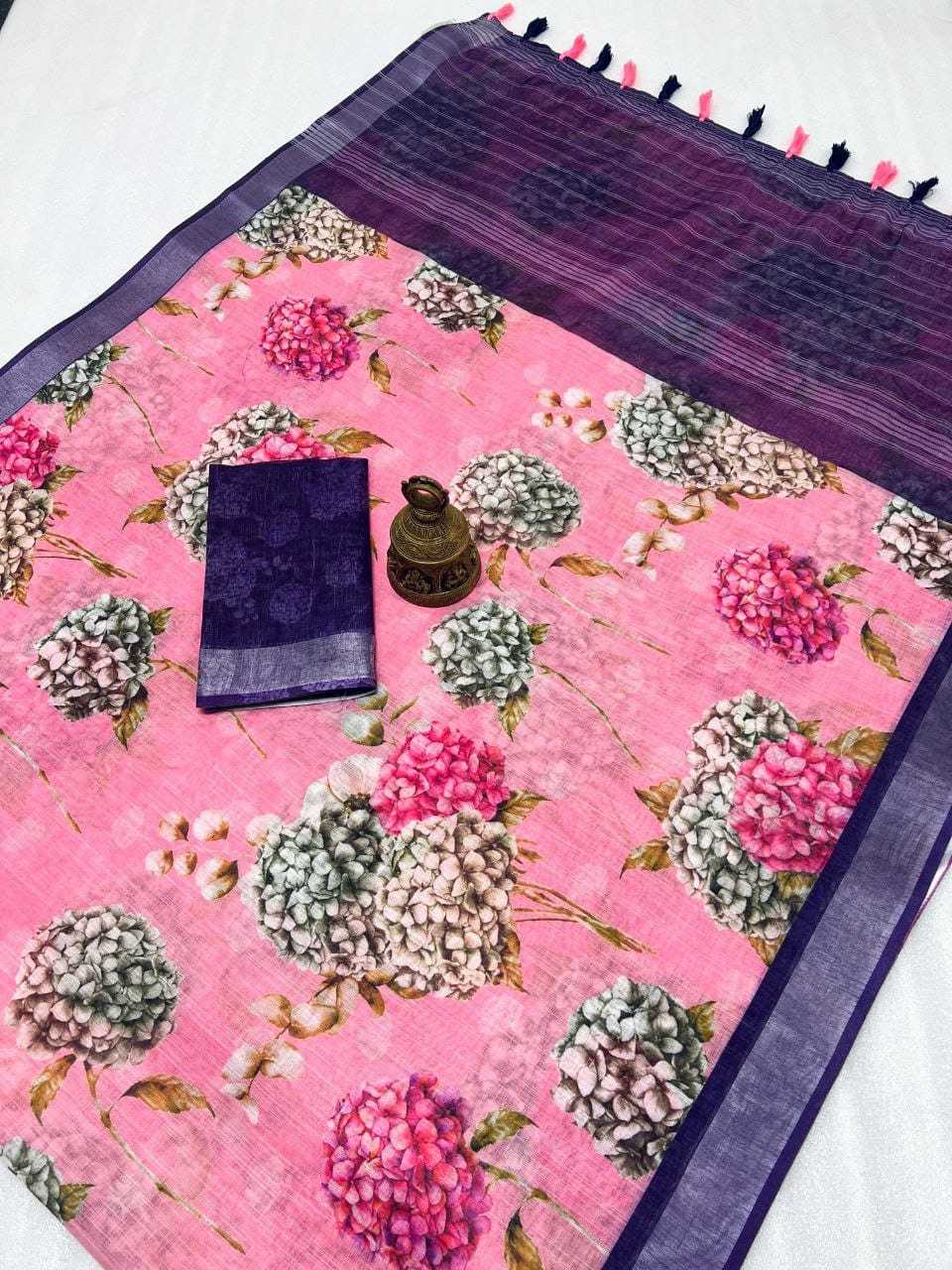 YNF Wholesale Linen Designer Sarees KESH605 465 | Surat Manufacturer