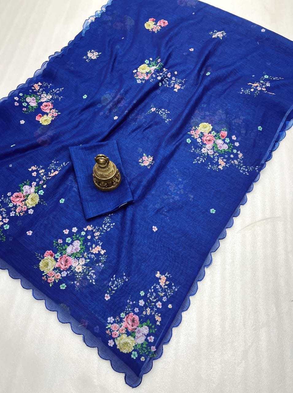 YNF Wholesale Linen Printed Sarees KESH605 597 | Surat Manufacturer