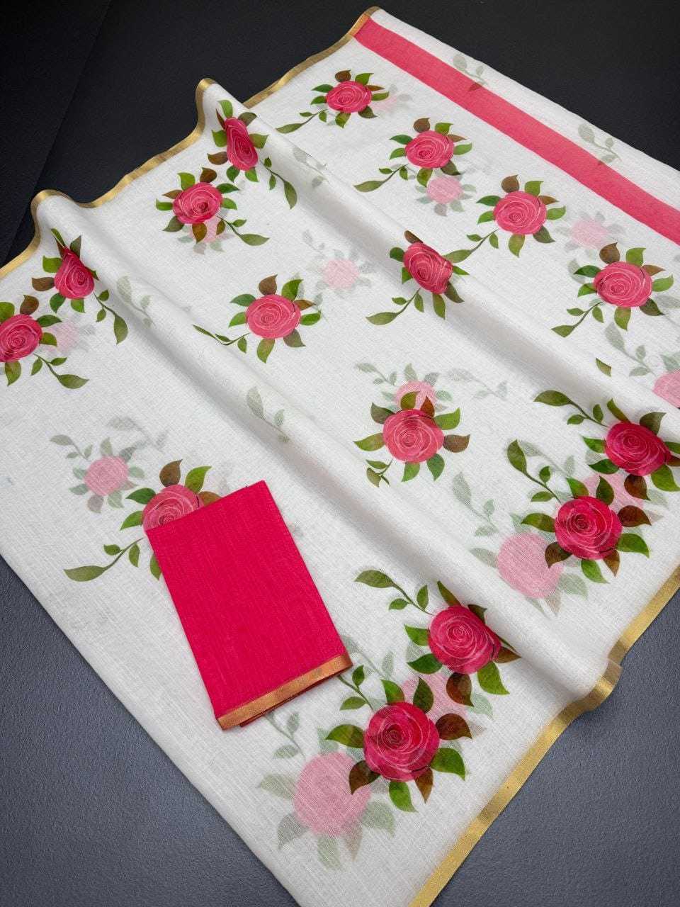 YNF Wholesale Linen Designer Sarees KESH605 639 | Surat Manufacturer