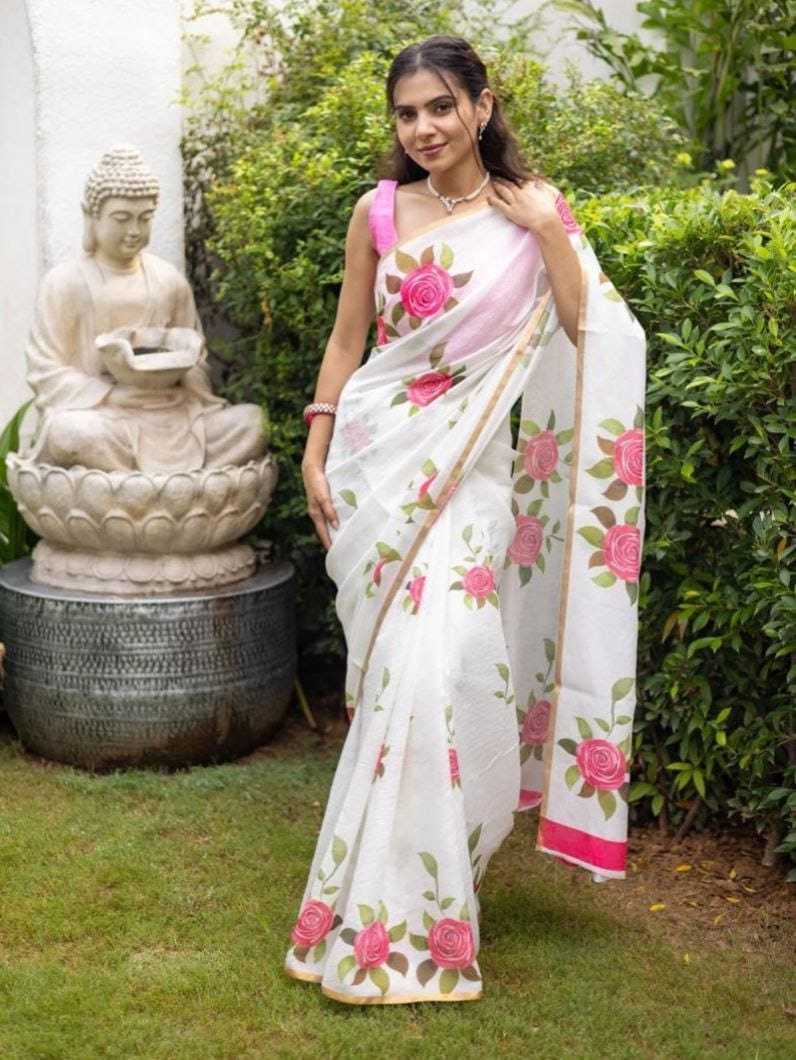 YNF Wholesale Linen Designer Sarees KESH605 639 | Surat Manufacturer