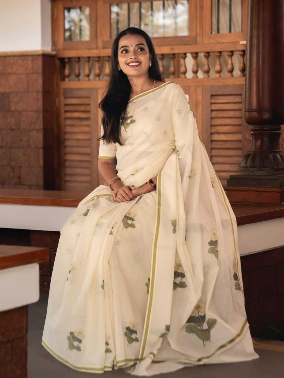 YNF Wholesale Linen Printed Sarees KESH605 688 | Surat Manufacturer