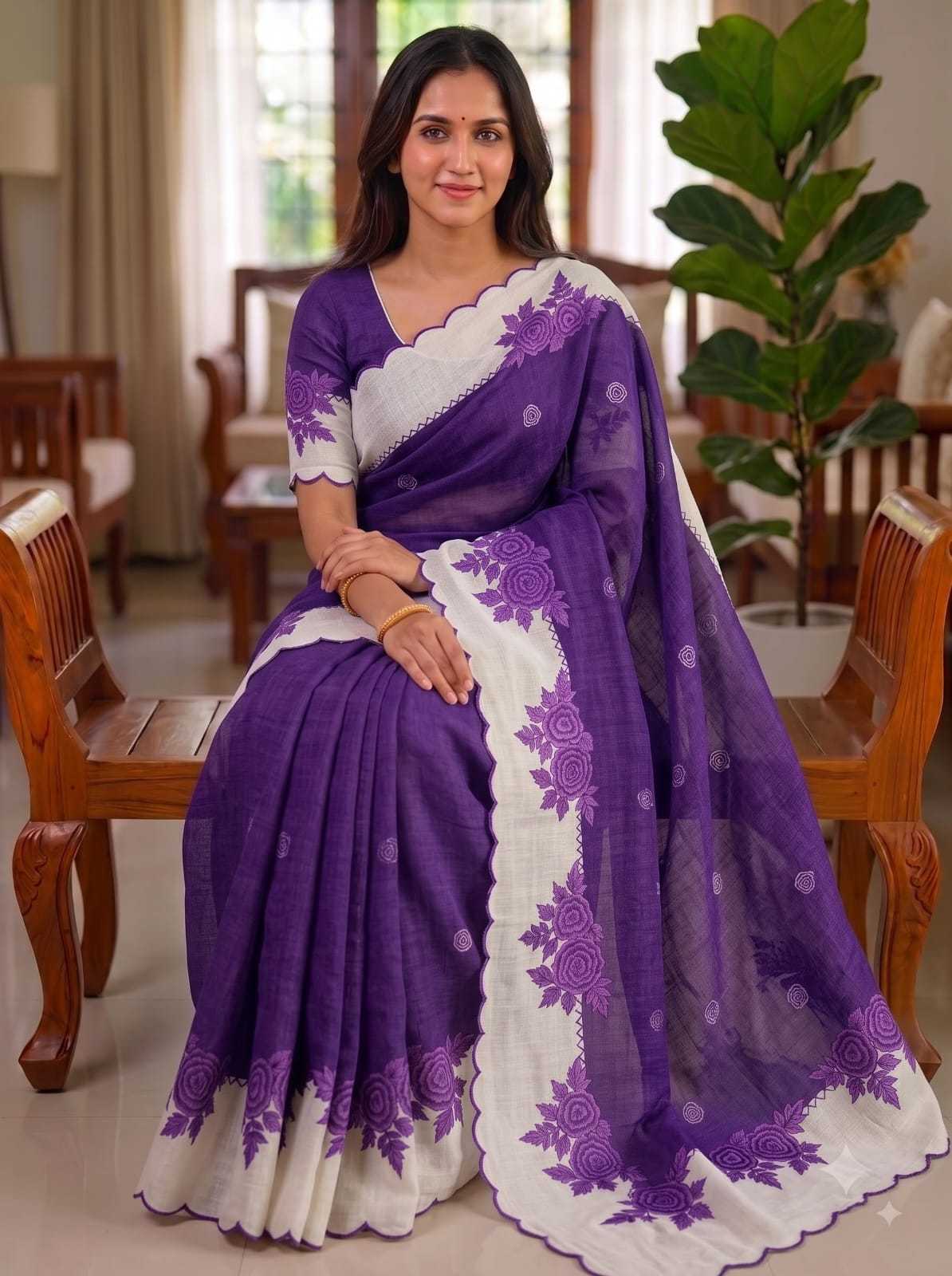 YNF Wholesale Linen Designer Sarees KESH605 693 | Surat Manufacturer