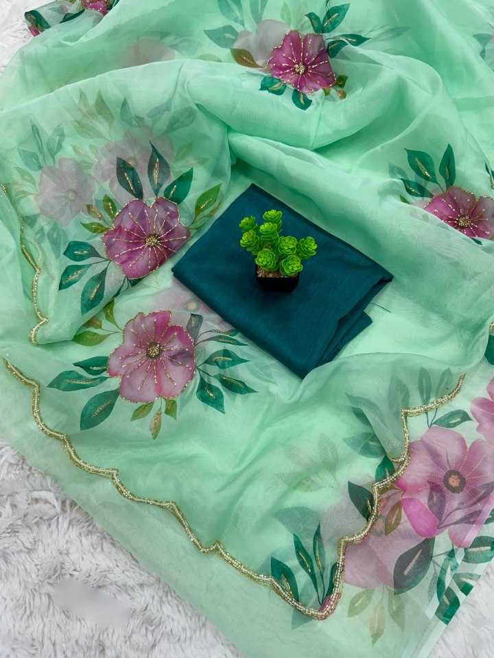 YNF Wholesale Organza Silk Ready To Wear Sarees KESH606 363 | Surat Manufacturer