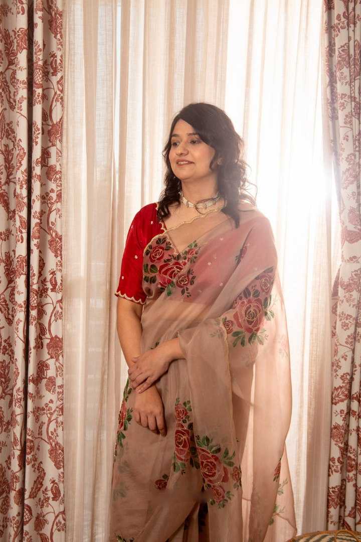 YNF Wholesale Organza Silk Ready To Wear Sarees KESH606 364 | Surat Manufacturer