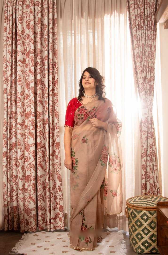 YNF Wholesale Organza Silk Ready To Wear Sarees KESH606 364 | Surat Manufacturer
