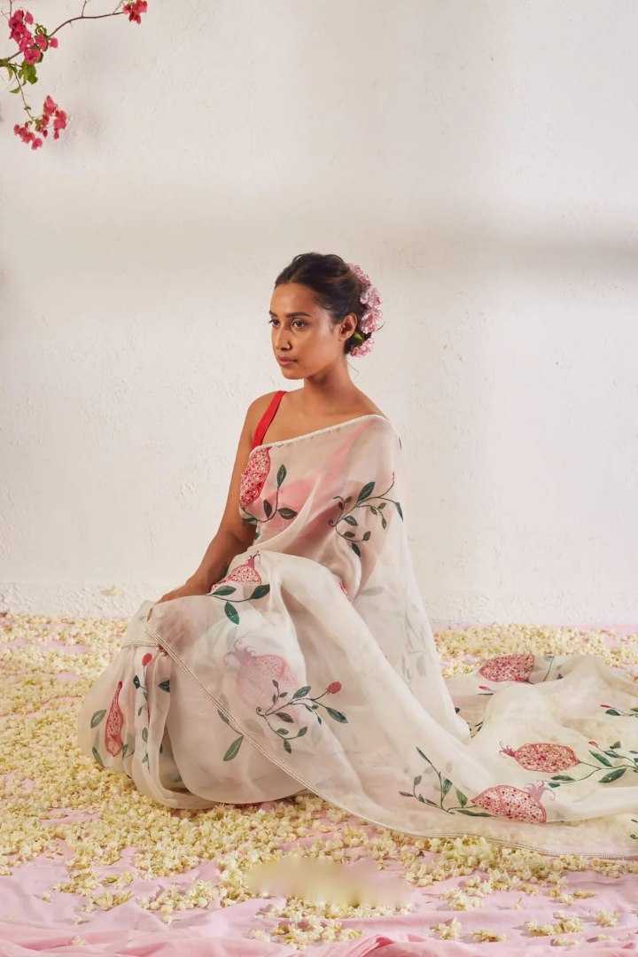 YNF Wholesale Organza Silk Ready To Wear Sarees KESH606 365 | Surat Manufacturer