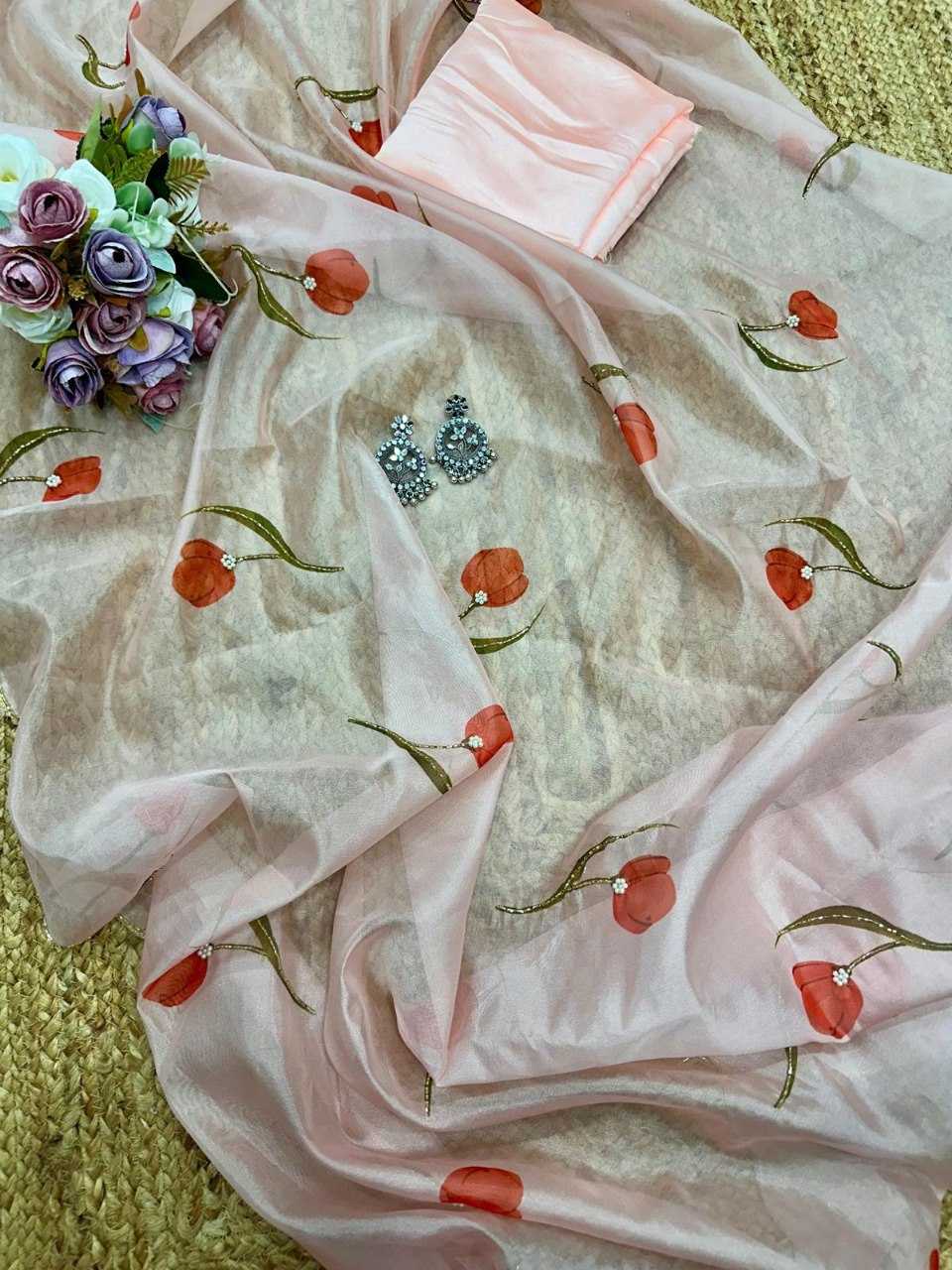 YNF Wholesale Organza Silk Ready To Wear Sarees KESH606 366 | Surat Manufacturer