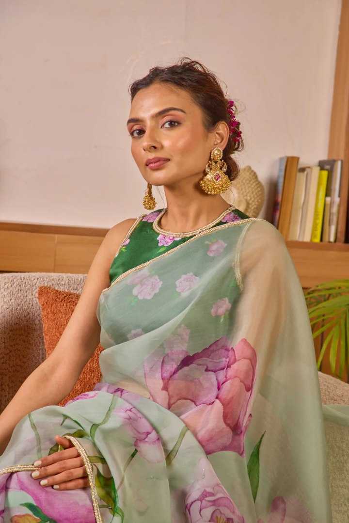 YNF Wholesale Georgette Ready To Wear Sarees KESH606 421 | Surat Manufacturer