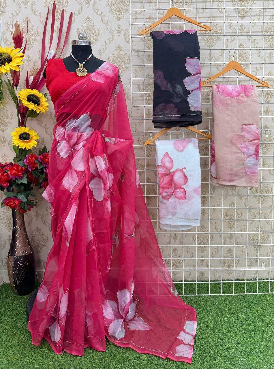 YNF Wholesale Georgette Ready To Wear Sarees KESH606 447 | Surat Manufacturer