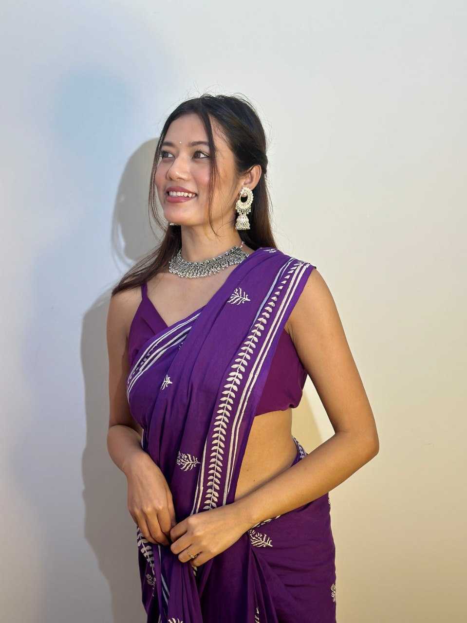 YNF Wholesale Cotton Ready To Wear Sarees KESH606 453 | Surat Manufacturer