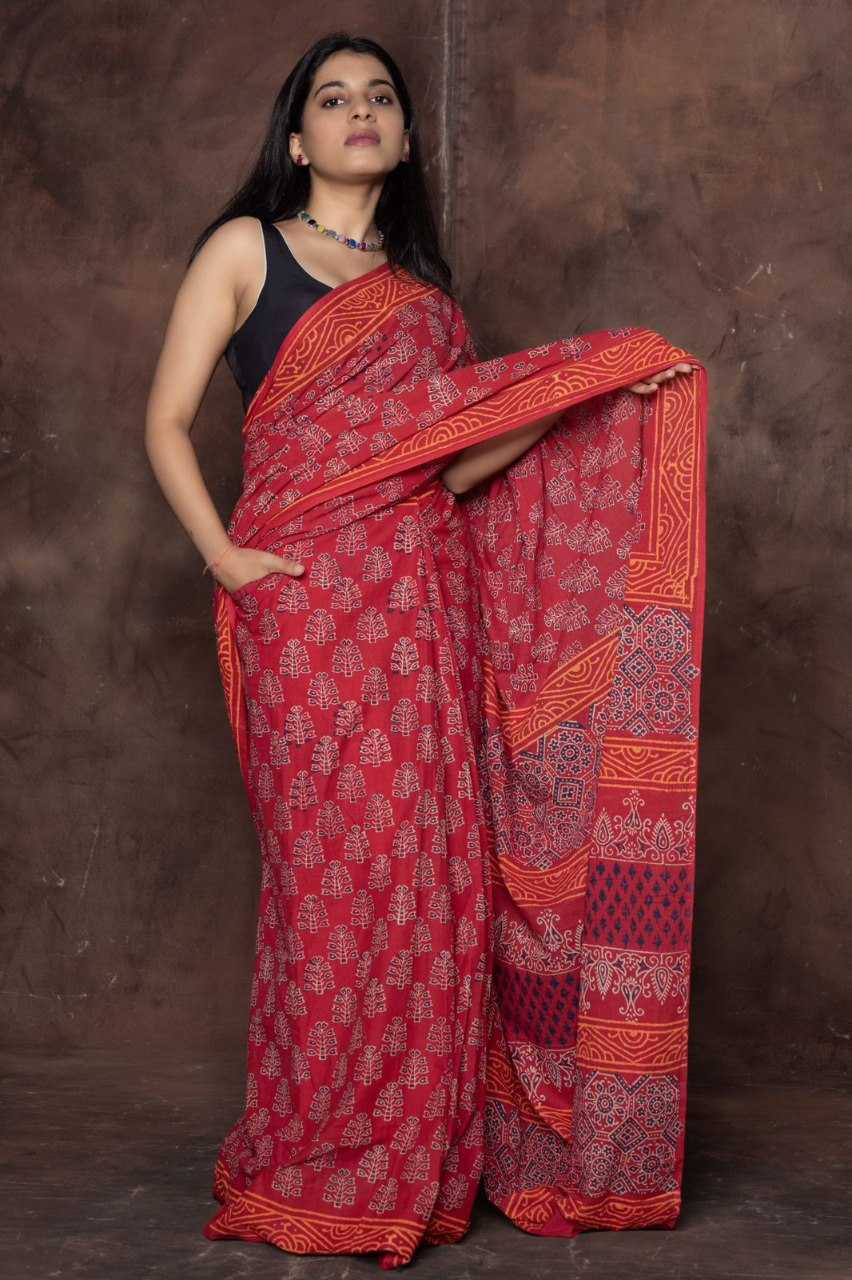 YNF Wholesale Cotton Ready To Wear Sarees KESH606 454 | Surat Manufacturer
