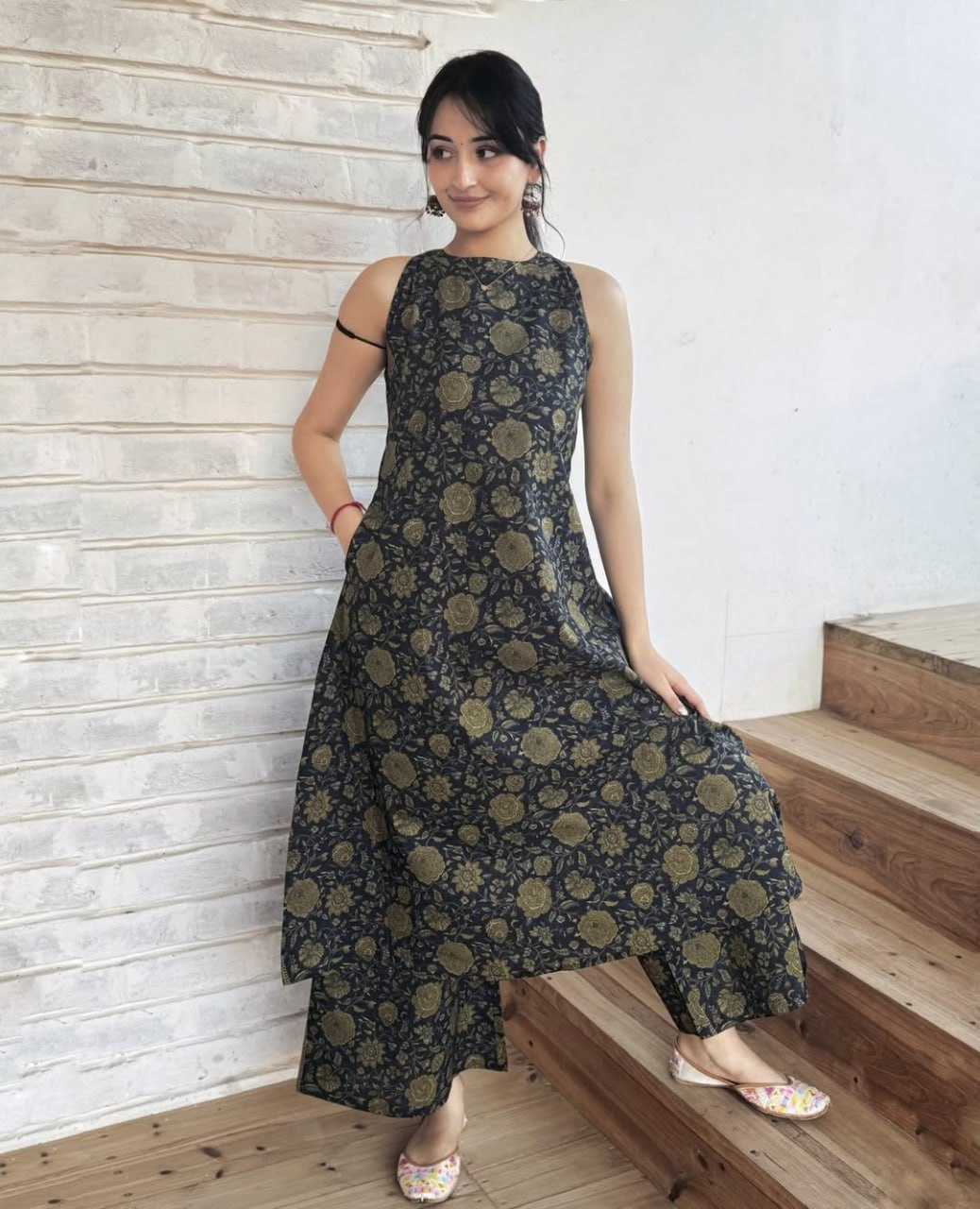 YNF Wholesale Linen Party Wear Kurtis KESH609 Inch | Surat Manufacturer