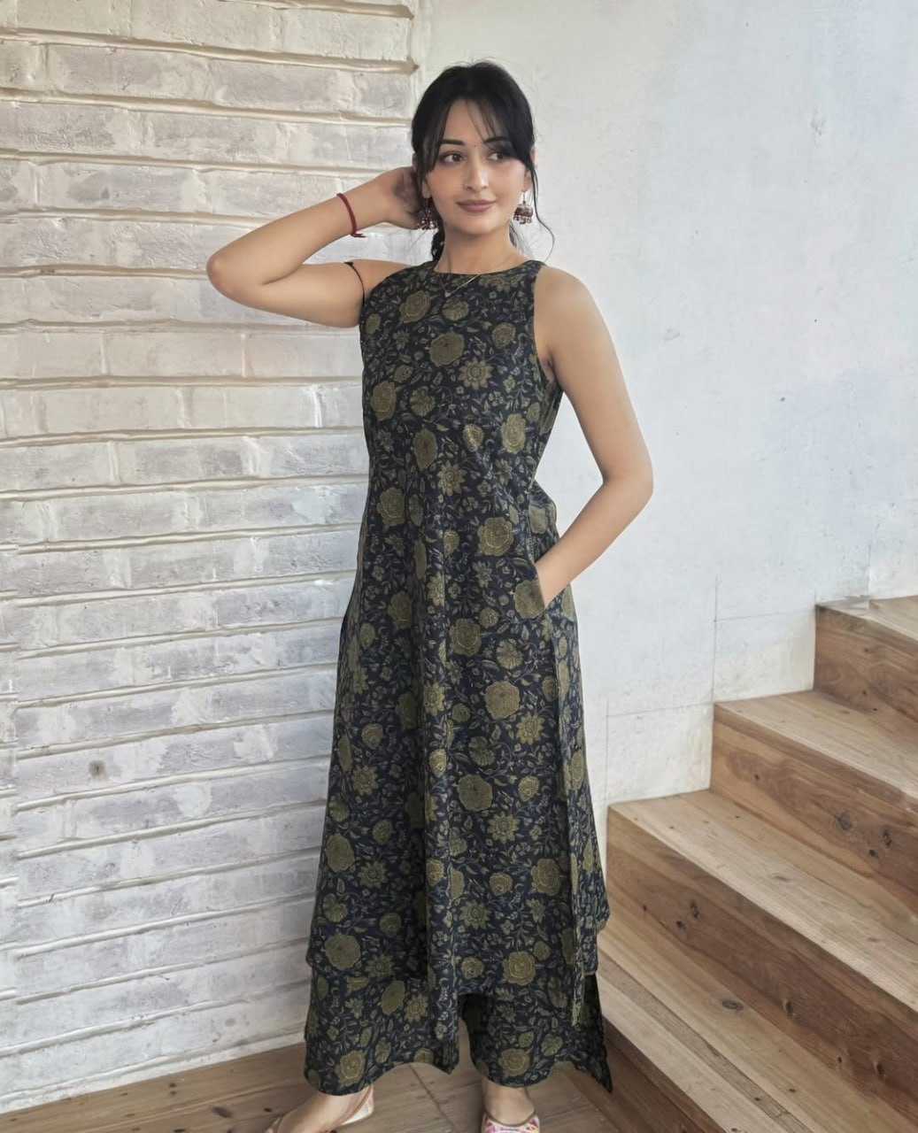YNF Wholesale Linen Party Wear Kurtis KESH609 Inch | Surat Manufacturer