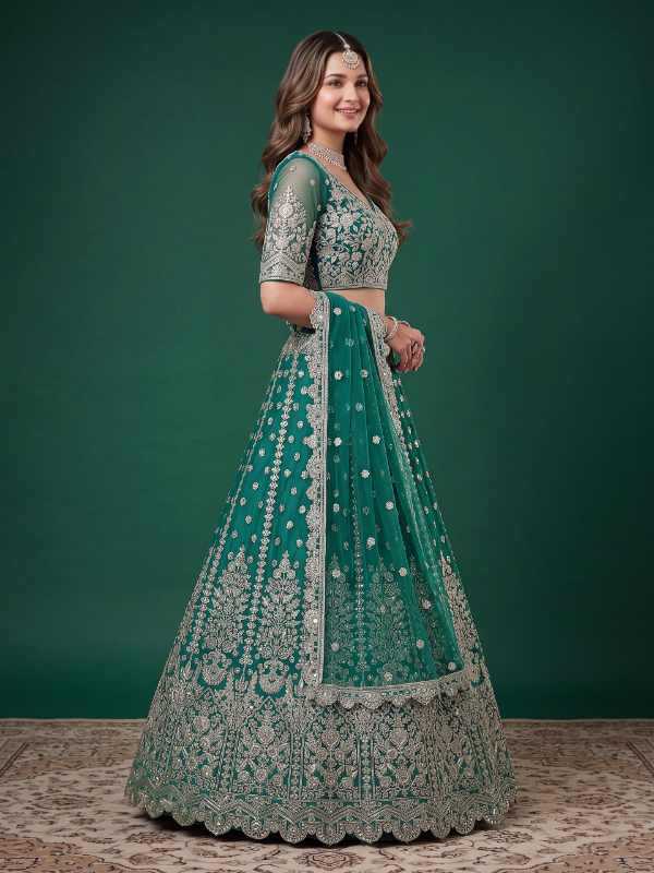YNF Wholesale Soft Net Wedding Lehenga KESH638 6013 | Surat Manufacturer