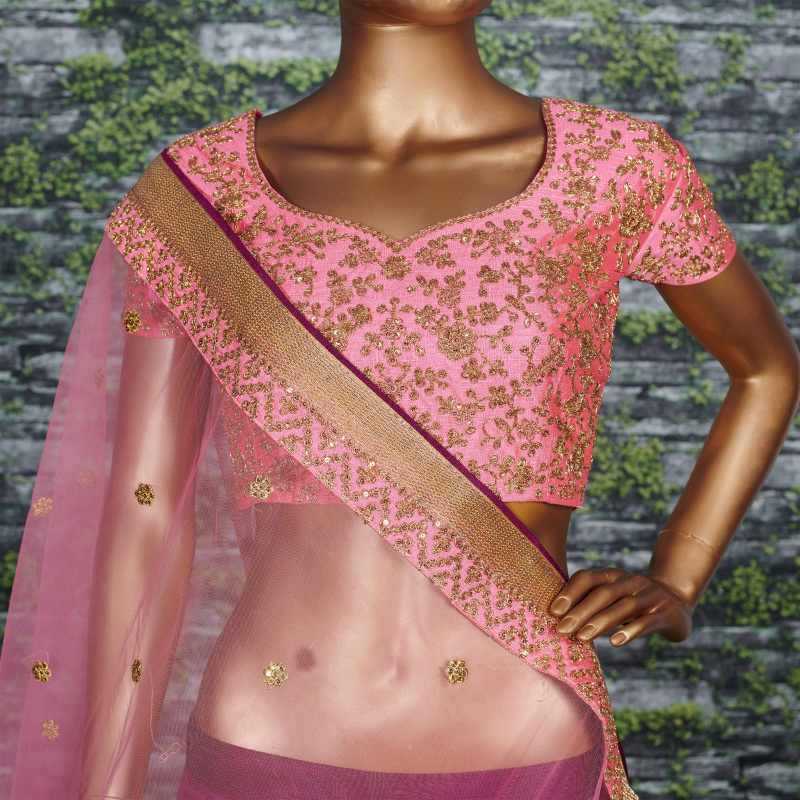 YNF Wholesale Mulberry Wedding Lehenga KESH638 7046 | Surat Manufacturer