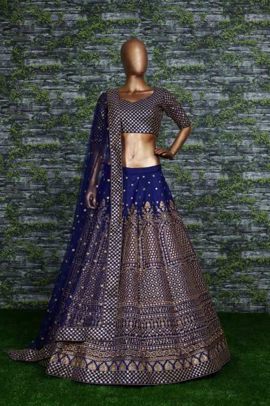 YNF Wholesale Silk Wedding Lehenga KESH638 7408 | Surat Manufacturer