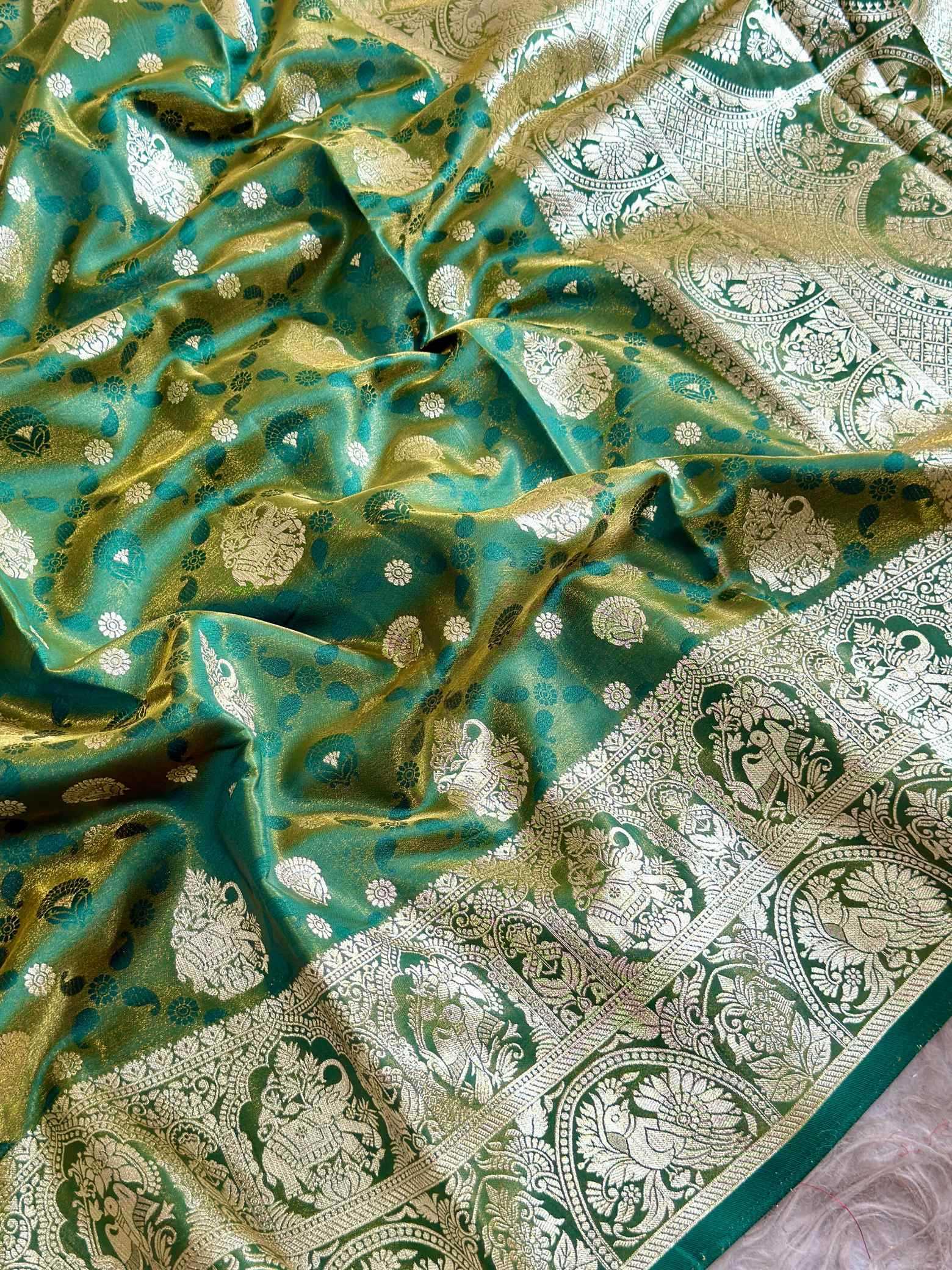 YNF Wholesale Tissue Silk Soft Silk Sarees KESH657 Anika | Surat Manufacturer