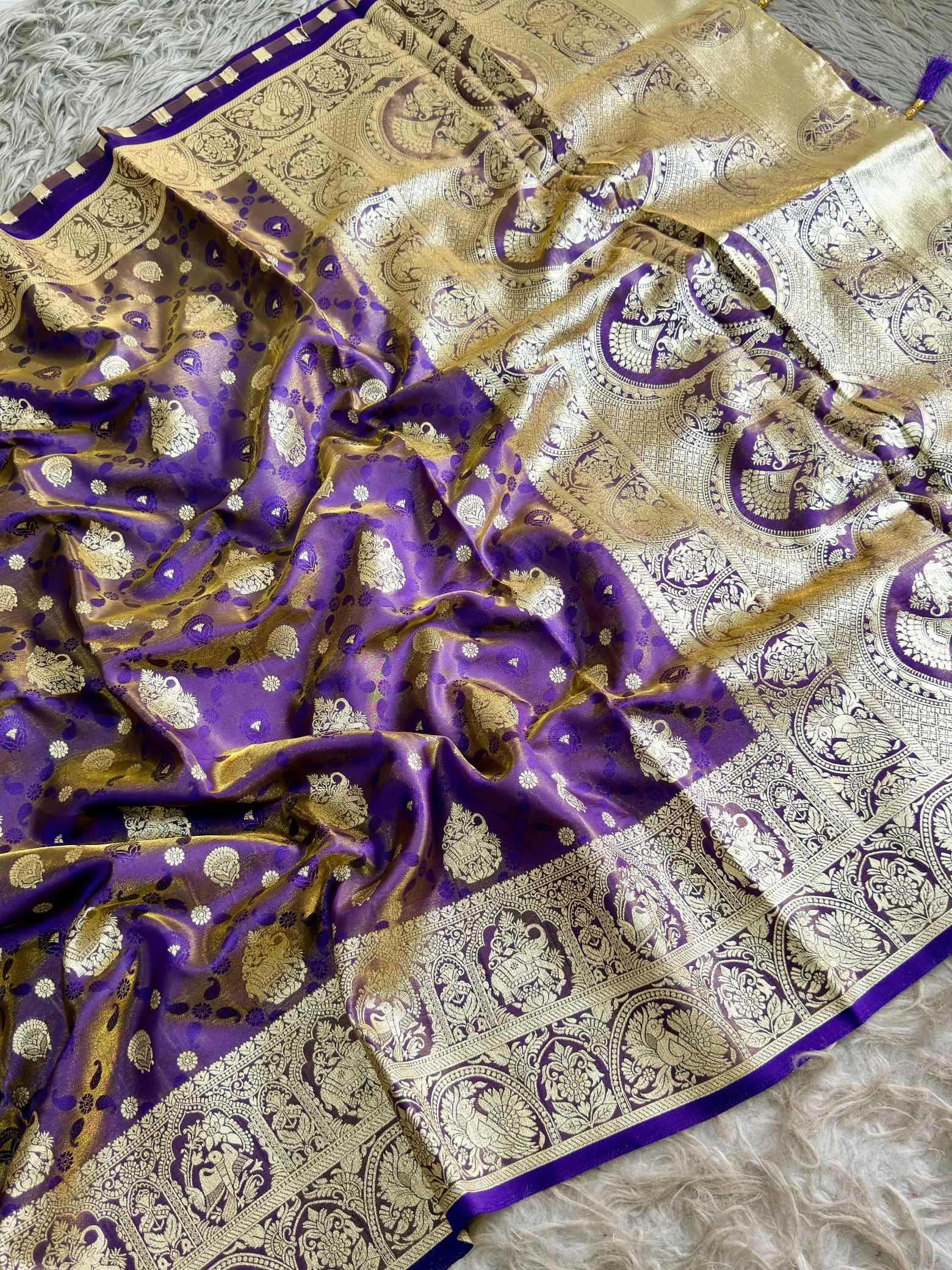 YNF Wholesale Tissue Silk Soft Silk Sarees KESH657 Anika | Surat Manufacturer