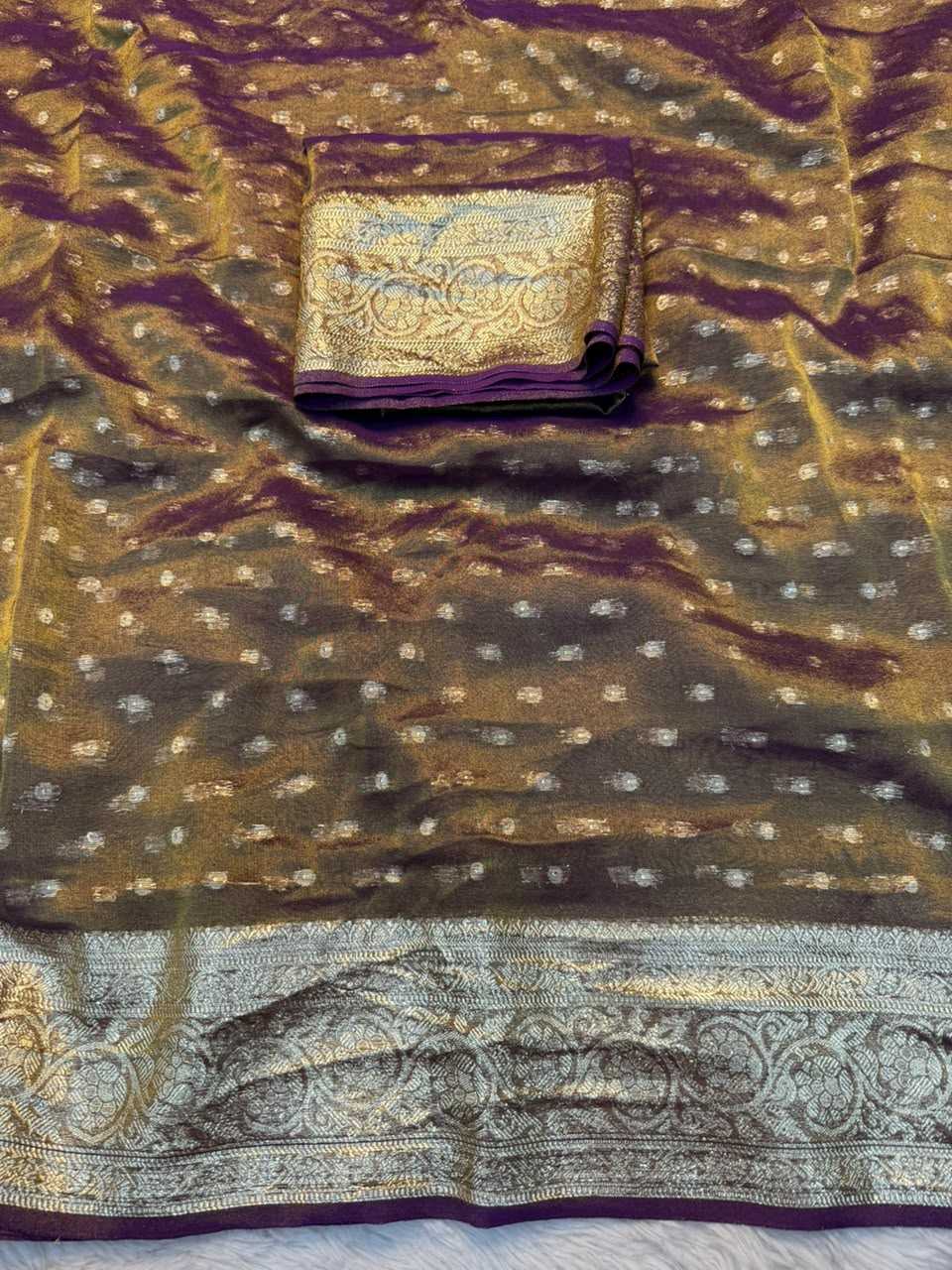 YNF Wholesale Tissue Silk Soft Silk Sarees KESH671 Eshani | Surat Manufacturer
