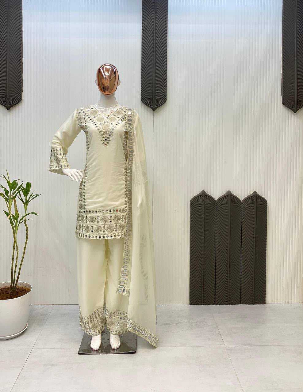 YNF Wholesale Georgette Embroidery Suits KESH678 2019 | Surat Manufacturer