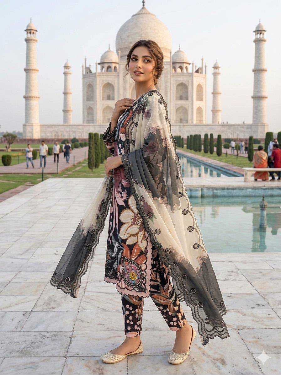 YNF Wholesale Muslin Printed Suits KESH678 2094 | Surat Manufacturer