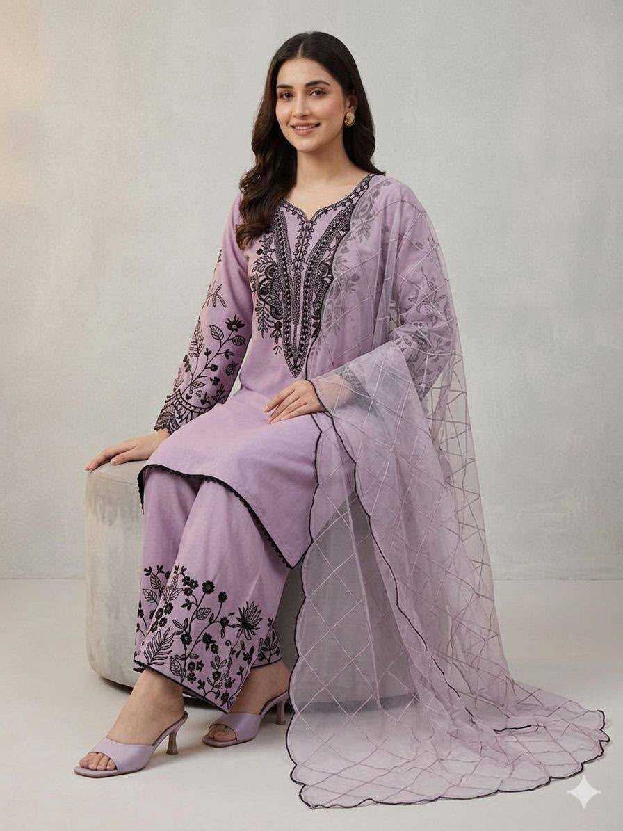 YNF Wholesale Cotton Embroidery Suits KESH678 2101 | Surat Manufacturer
