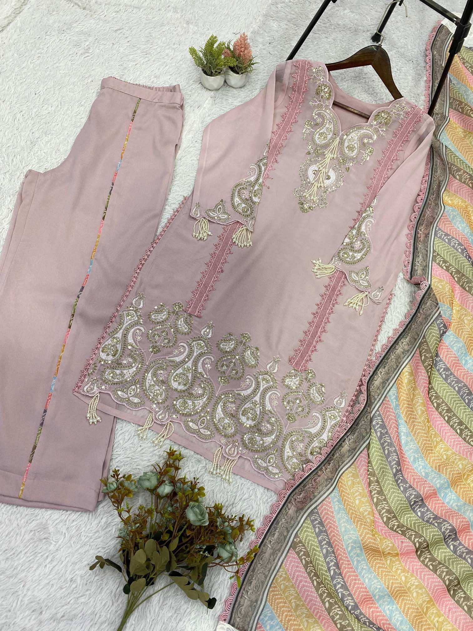 YNF Wholesale Georgette Embroidery Suits KESH678 2103 | Surat Manufacturer