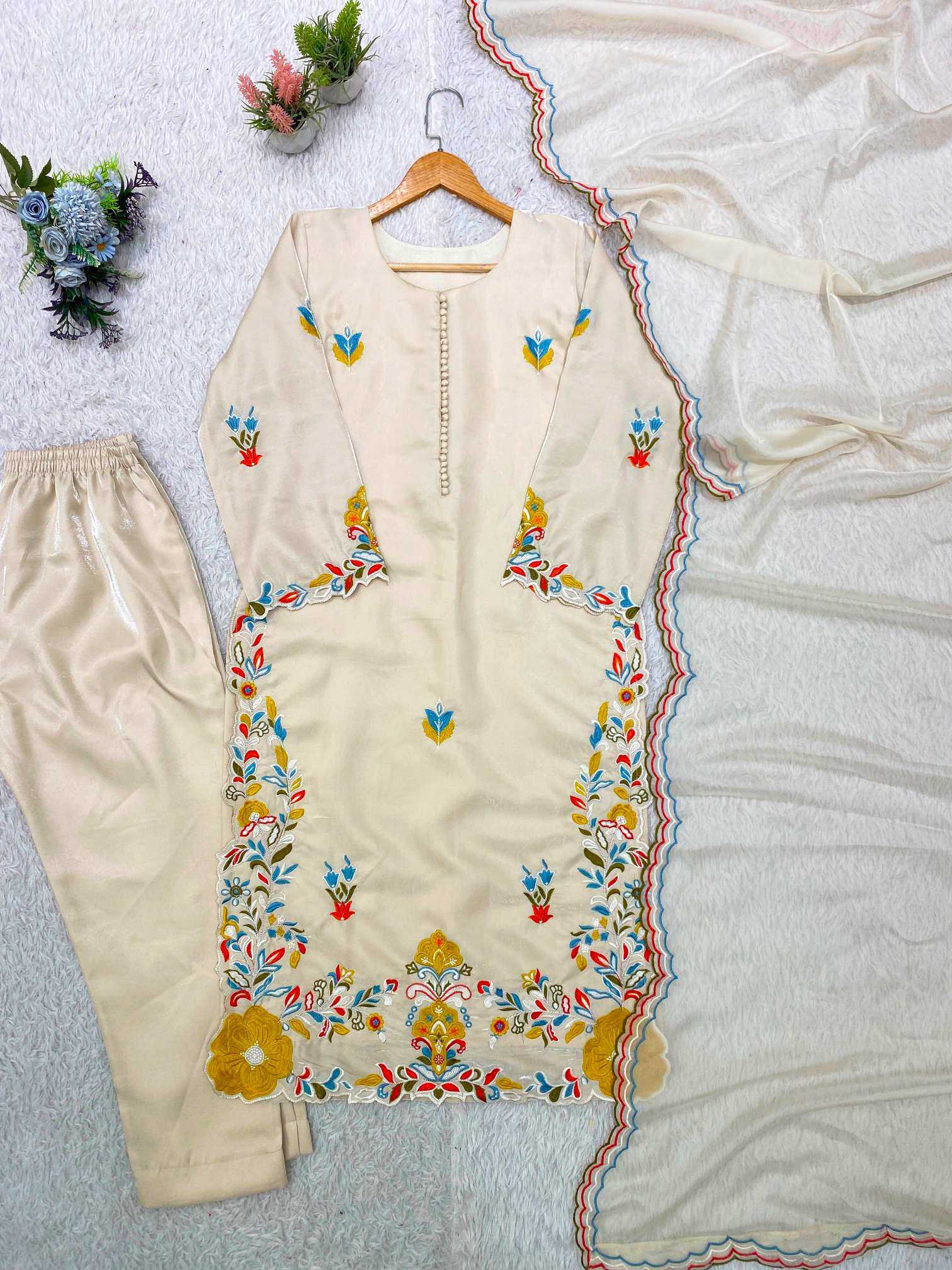 YNF Wholesale Heavy Roman Silk Embroidery Suits KESH678 2132 | Surat Manufacturer