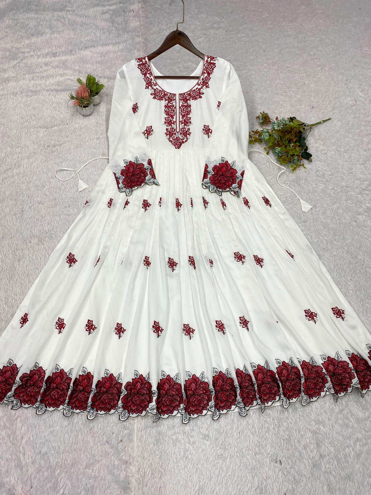 YNF Wholesale Rayon Fancy Gowns KESH678 2140 | Surat Manufacturer