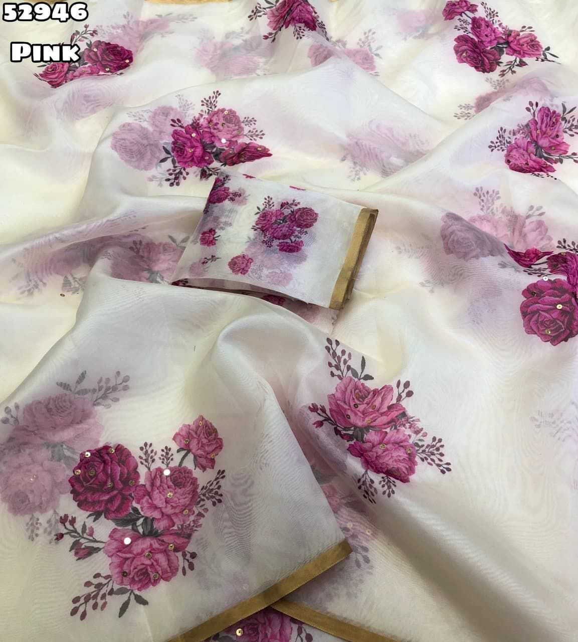 YNF Wholesale Organza Organza Sarees KESH683 Henza | Surat Manufacturer