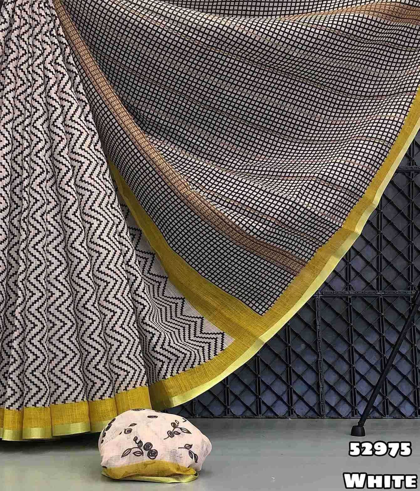 YNF Wholesale Linen Printed Sarees KESH683 Zulf 2 | Surat Manufacturer