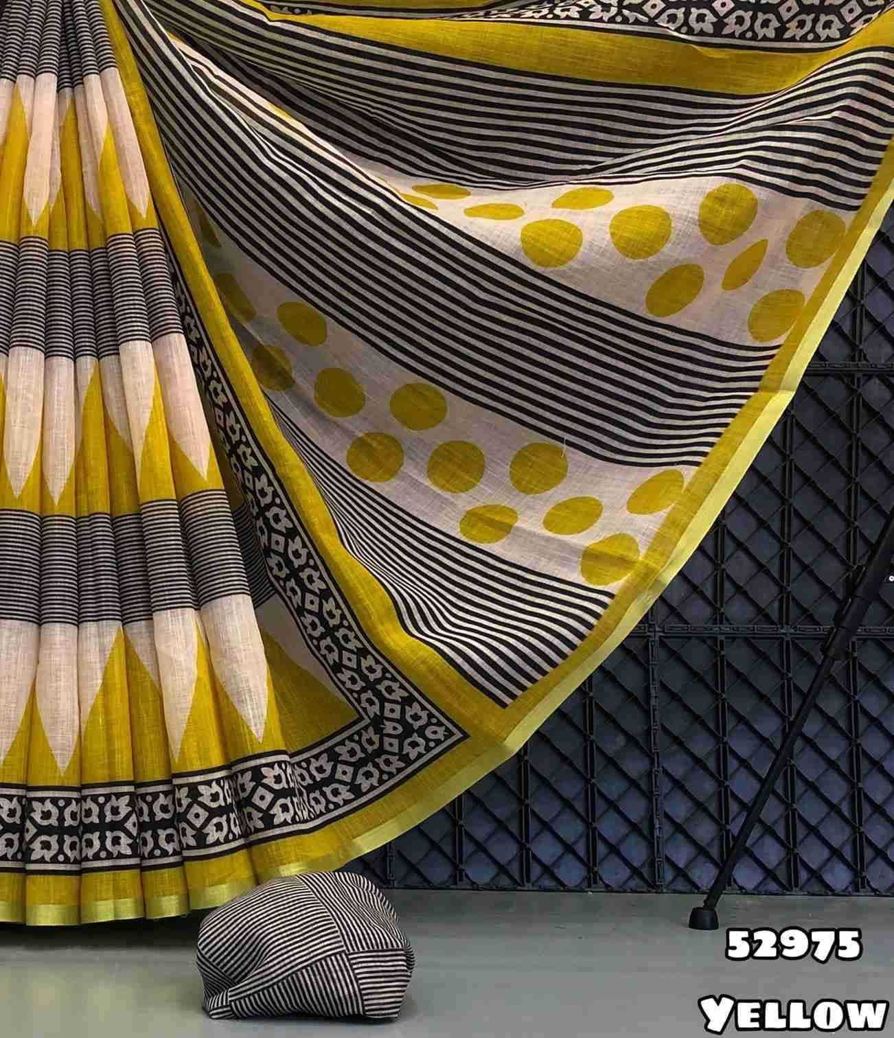YNF Wholesale Linen Printed Sarees KESH683 Zulf 2 | Surat Manufacturer