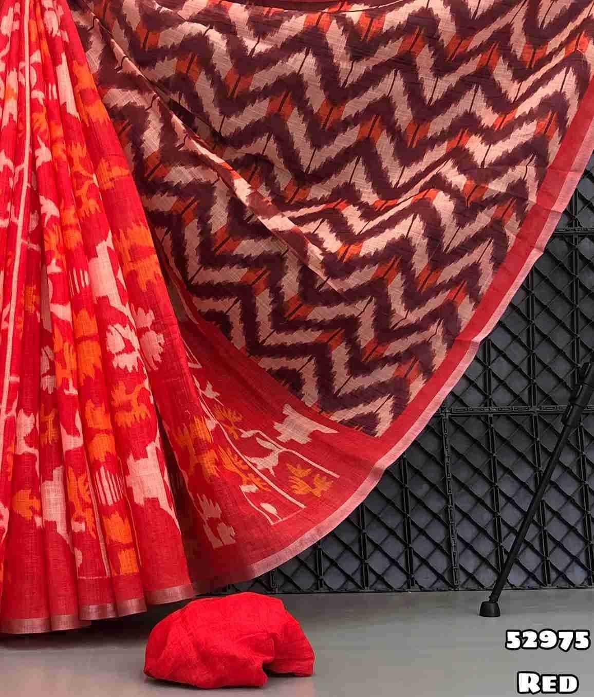 YNF Wholesale Linen Printed Sarees KESH683 Zulf 2 | Surat Manufacturer