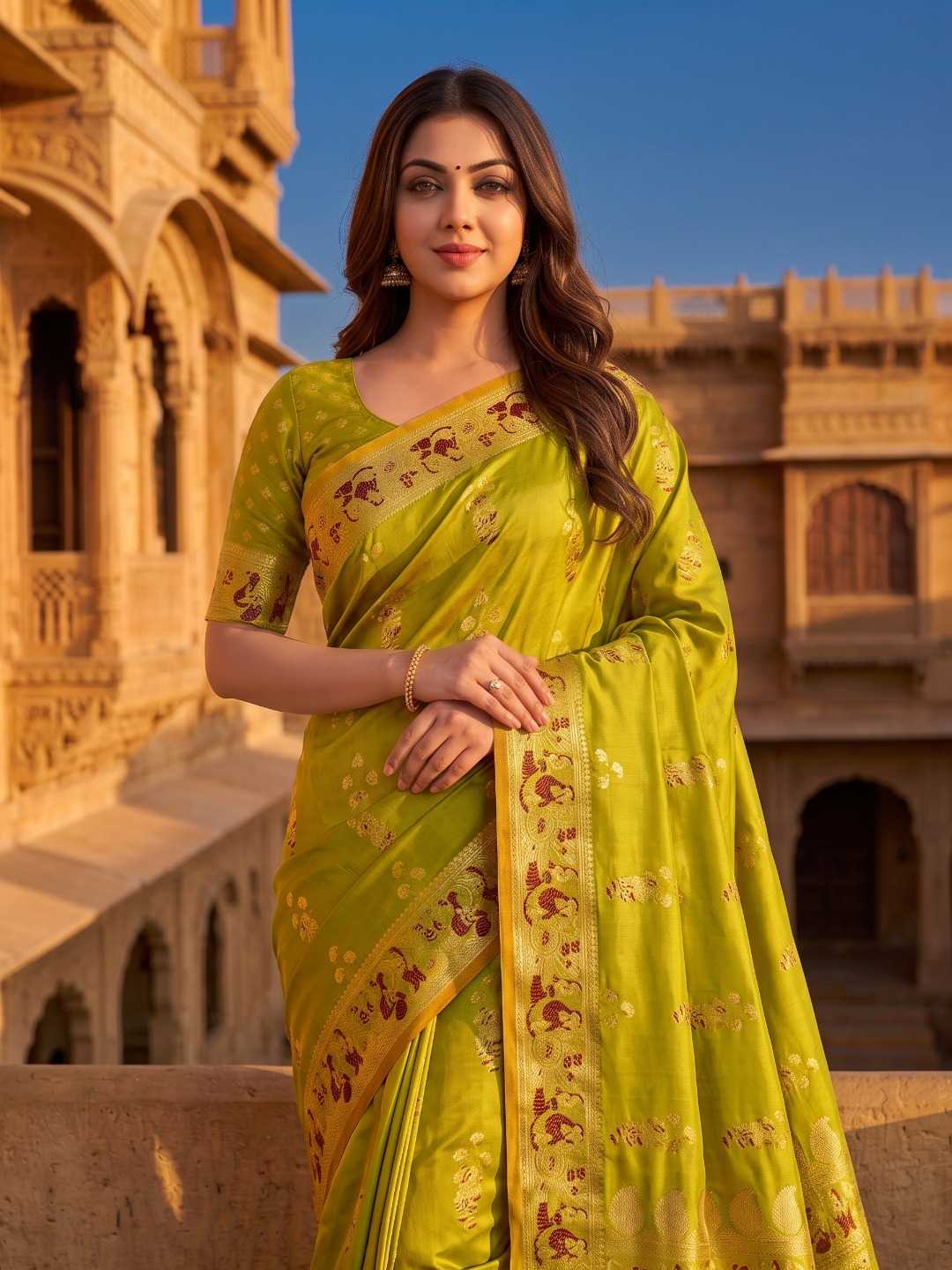 YNF Wholesale Silk Soft Silk Sarees KESH692 BALUCHARI | Surat Manufacturer
